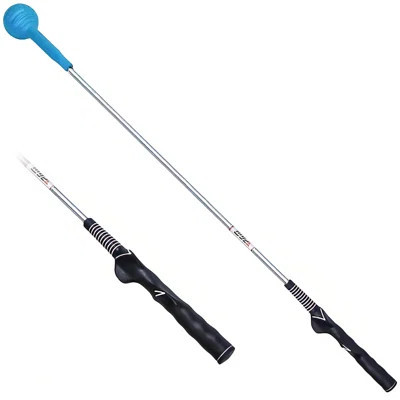 44 Inch Golf Swing Trainer, Indoor & Outdoor Golf Warm-Up Stick, Golf Portable Swing Training Aid for Balance, Flexibility and Power Training | Wayfair North America