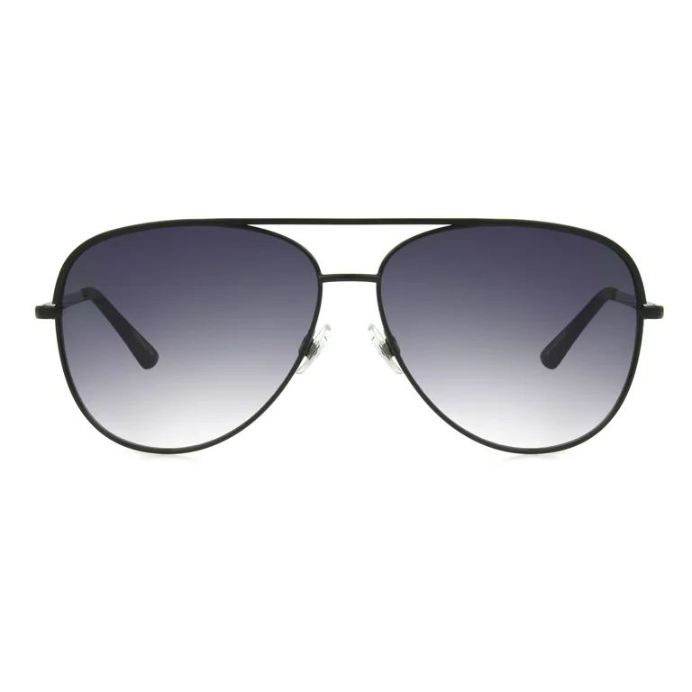 Foster Grant Women's Aviator Black Sunglasses | Walmart (US)