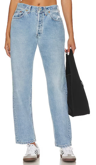 aligrace Vintage Brigette Jeans in Denim-Medium. - size 30 | Revolve Clothing (Global)