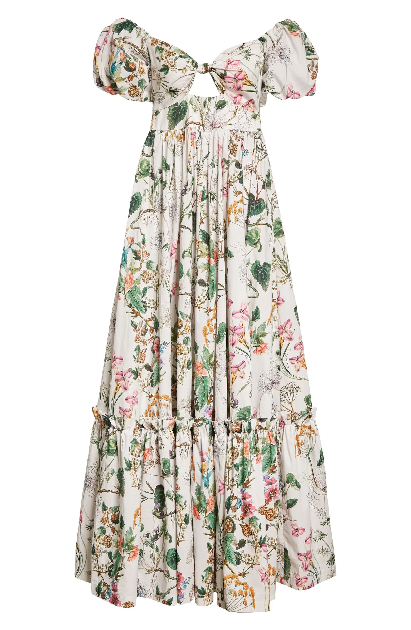 Payton Floral Off the Shoulder Maxi Dress | Nordstrom