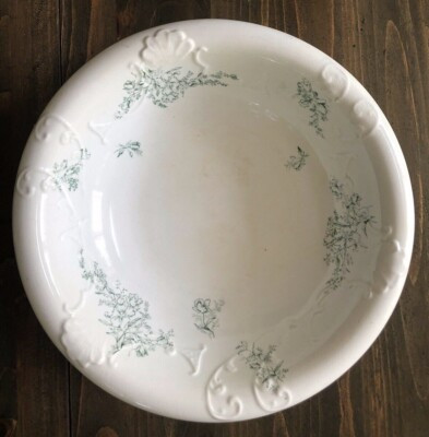 Antique Traditional Crown Potteries Co. Water Washing Basin Bowl C.P. Co. RARE | eBay US