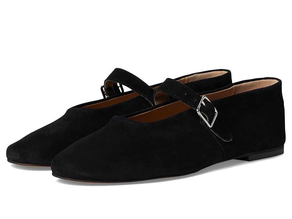 Steve Madden Dreaming Women's Flat Shoes Black Suede : 9.5 M, Mesh | Zappos