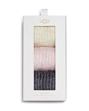 Ugg Cozy Sparkle Socks Gift Set, Set of 3 | Bloomingdale's (US)