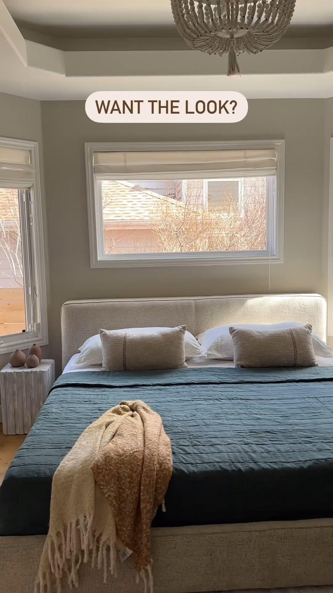 Want to add some color to your bedroom? We’ve got you!

#bedroom #decor #bedding #color #bed #nightstands #pillows #throw #blanket

#LTKVideo #LTKstyletip #LTKhome