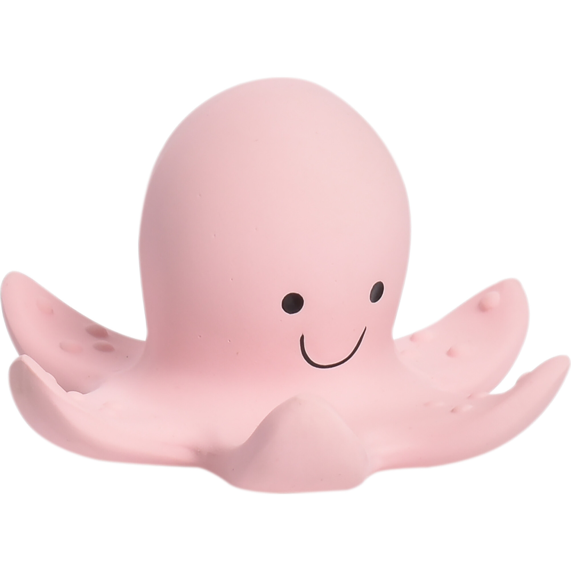 Octopus Natural Organic Rubber Teether, Rattle & Bath Toy | Maisonette
