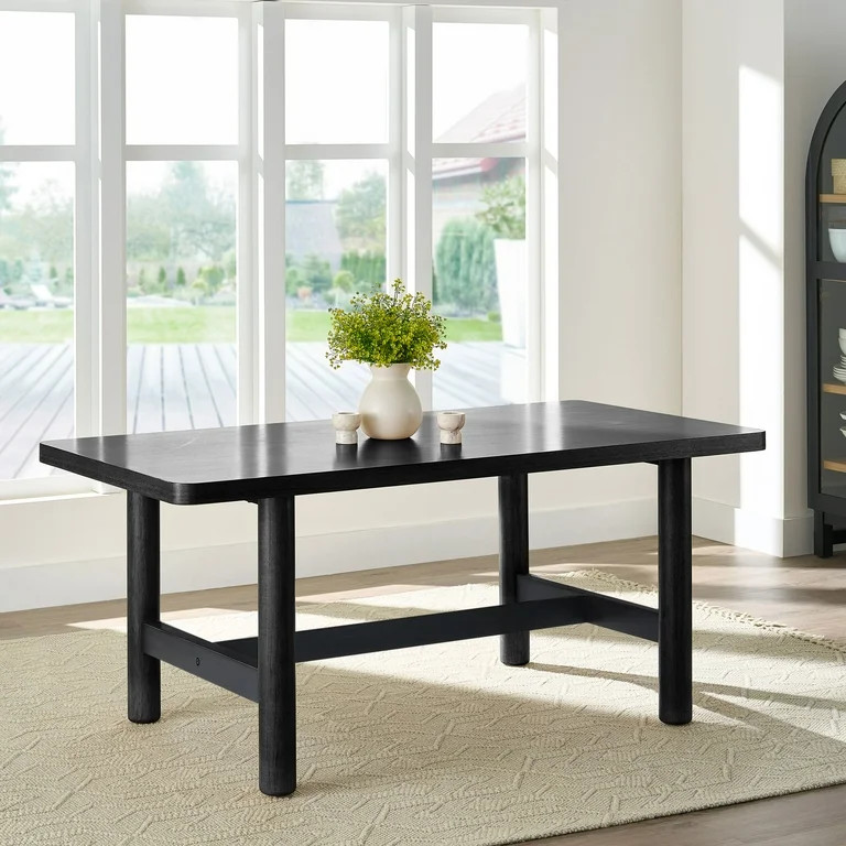 Better Homes & Gardens Adlin 70" Adjustable Dining Table, Charcoal | Walmart (US)
