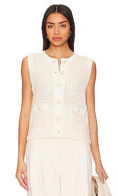 HEARTLOOM Lisse Vest in Ivory from Revolve.com | Revolve Clothing (Global)