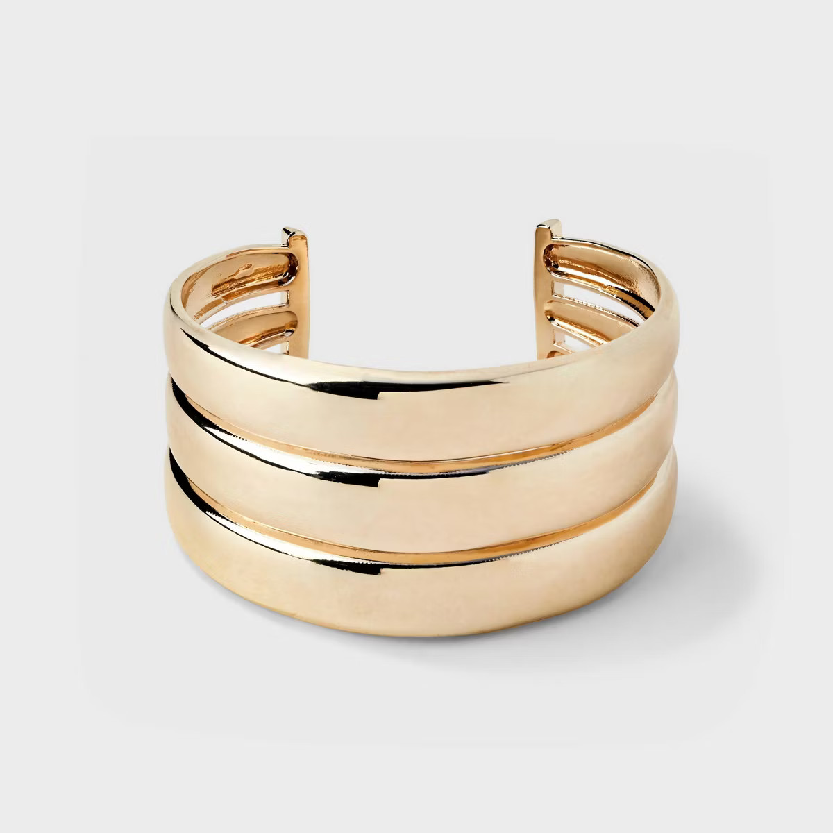 Trio Cuff Bracelet - A New Day™ Gold | Target