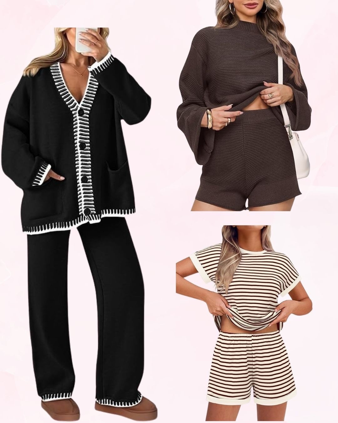 Loungewear sets 

#LTKgrwm #LTKCyberWeek #LTKGiftGuide