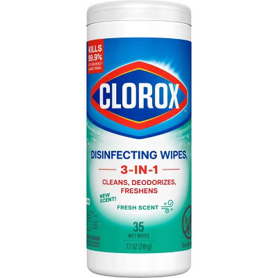 Clorox Fresh Disinfecting Wipes Bleach Free Cleaning Wipes - 35ct | Target
