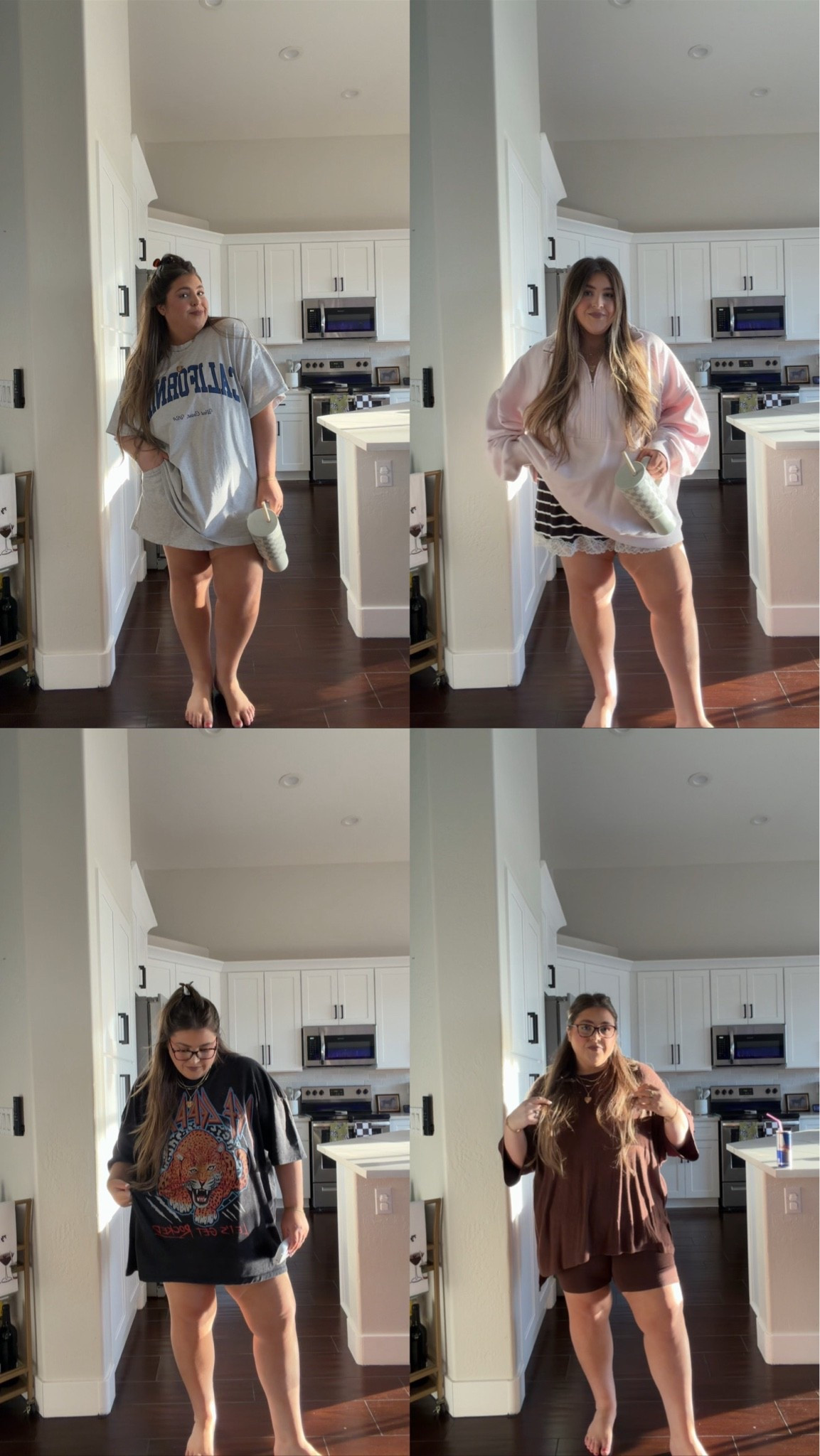 wfh + sahm weekly outfits 🖥️📞🤍

midsize
mom outfit
matching set
oversized tee
affordable fashion

#LTKMidsize #LTKdayinmylife #LTKootd