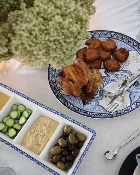 Hanukkah plates, hanukkah serving platter, table setting, pottery barn dishes 

#LTKHoliday #LTKhome #LTKSeasonal