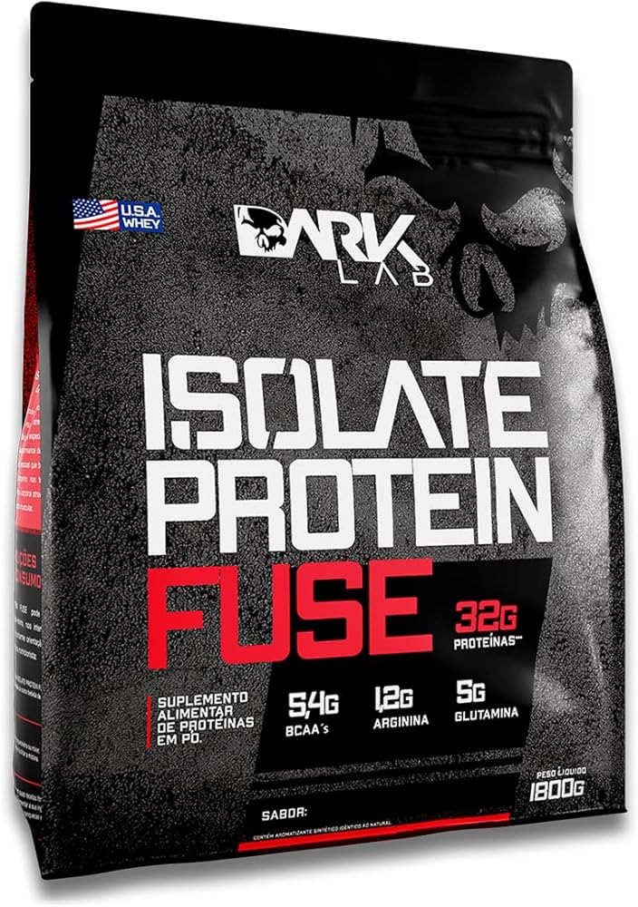 Whey Isolate Protein Fuse 1,8kg | BCAAs | Whey Protein | Glutamina e Aminoácidos Essenciais | Ga... | Amazon (BR)