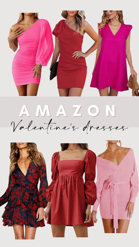 Valentine’s Day dresses from Amazon. Red dress pink dress 

#LTKFind #LTKsalealert #LTKSeasonal