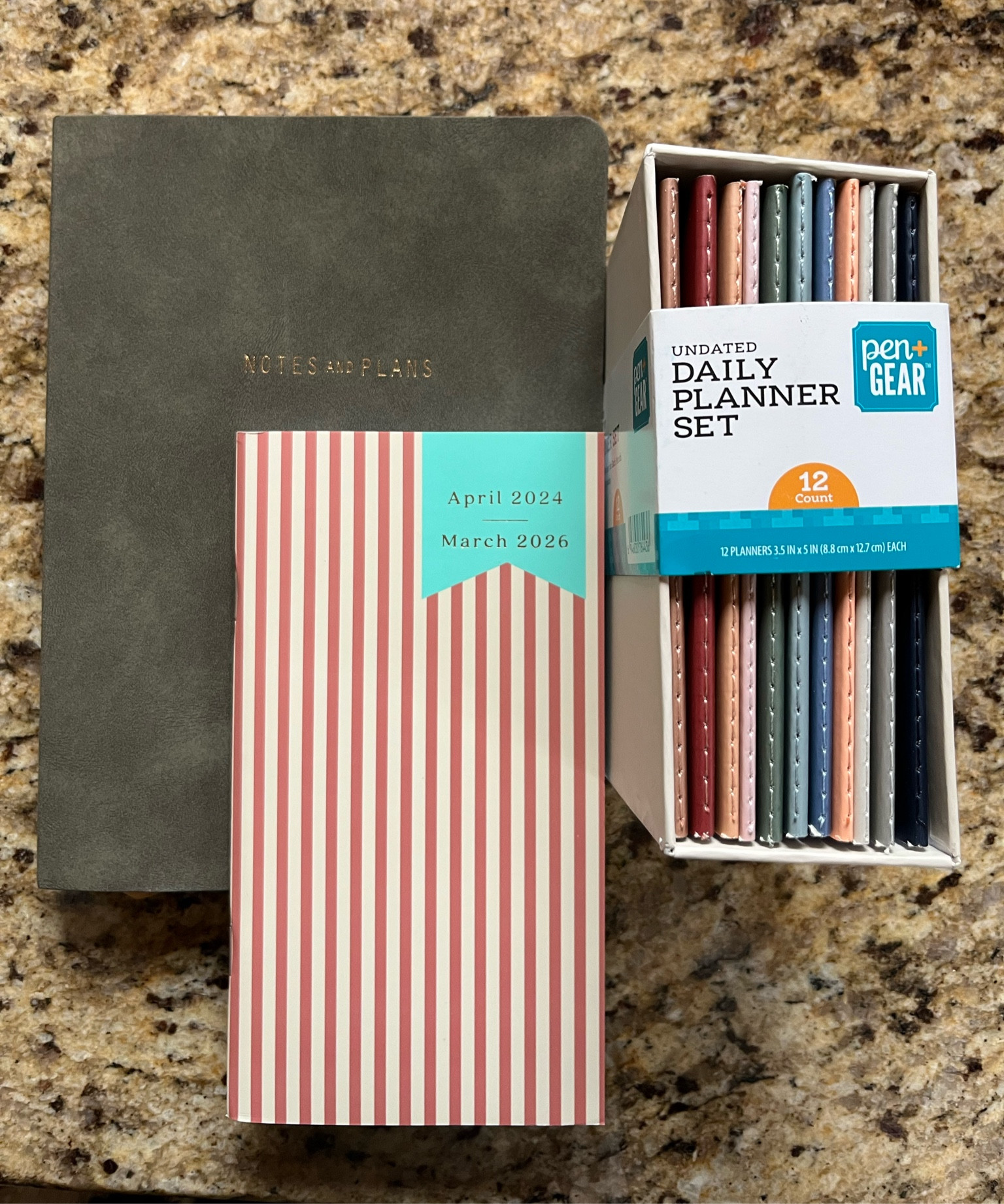 Walmart affordable planner and notebooks for work. Small monthly planners. Under $10. School and work supplies. 

#LTKworkwear #LTKhome