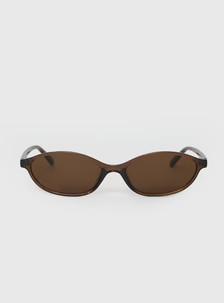 Wonderful World Sunglasses Brown | Princess Polly US