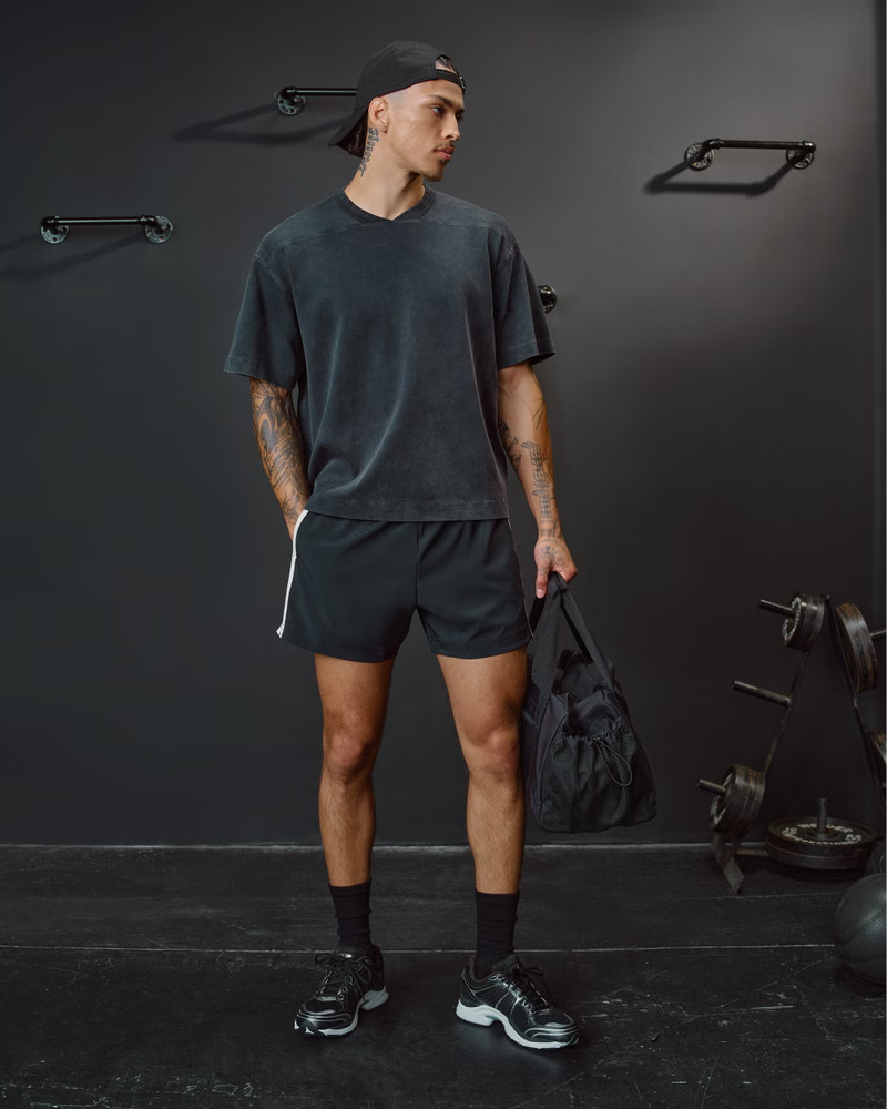 Men's YPB Mesh Jersey | Men's Tops | Abercrombie.com | Abercrombie & Fitch (US)