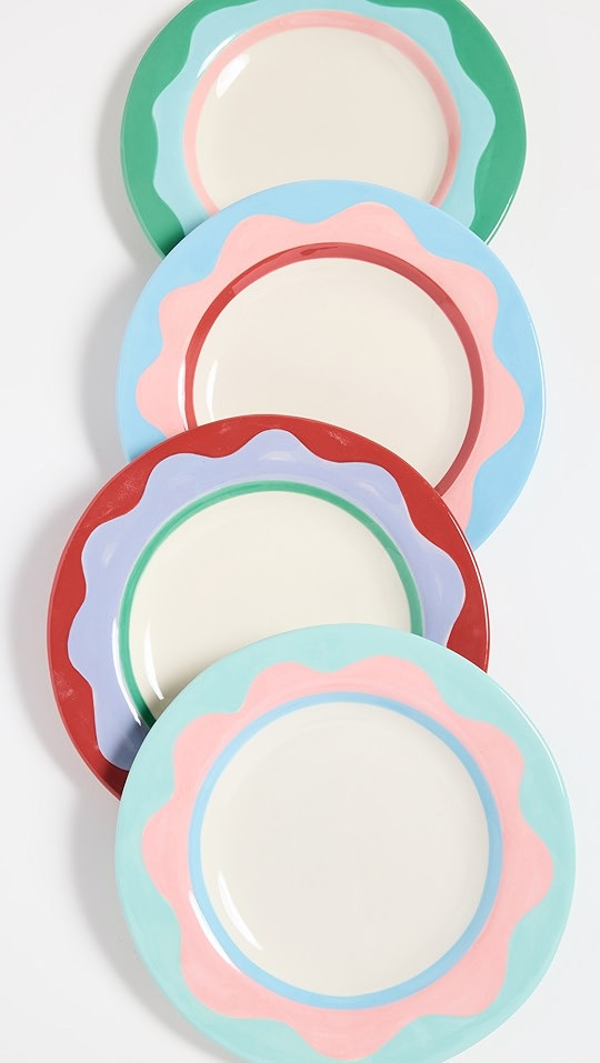 Wavy Dessert Plate Set | Shopbop