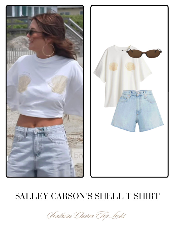 Salley Carson's Shell T Shirt  

 