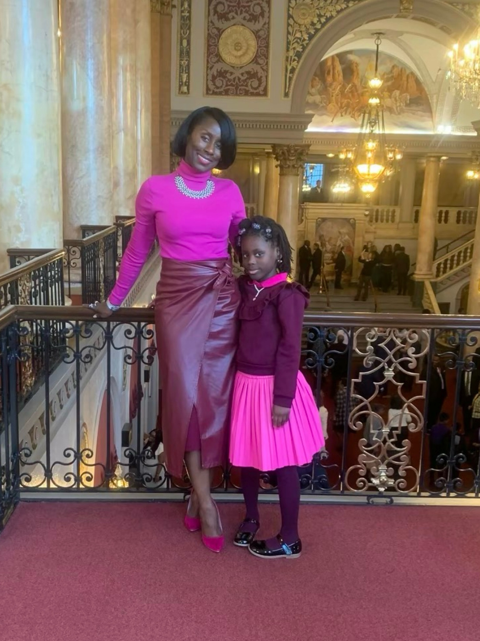 Barbie pink and burgundy 
#mommyandme #mommyandmelooks #jw #jwfashion #modestfashion

#LTKFamily #LTKStyleTip #LTKShoeCrush