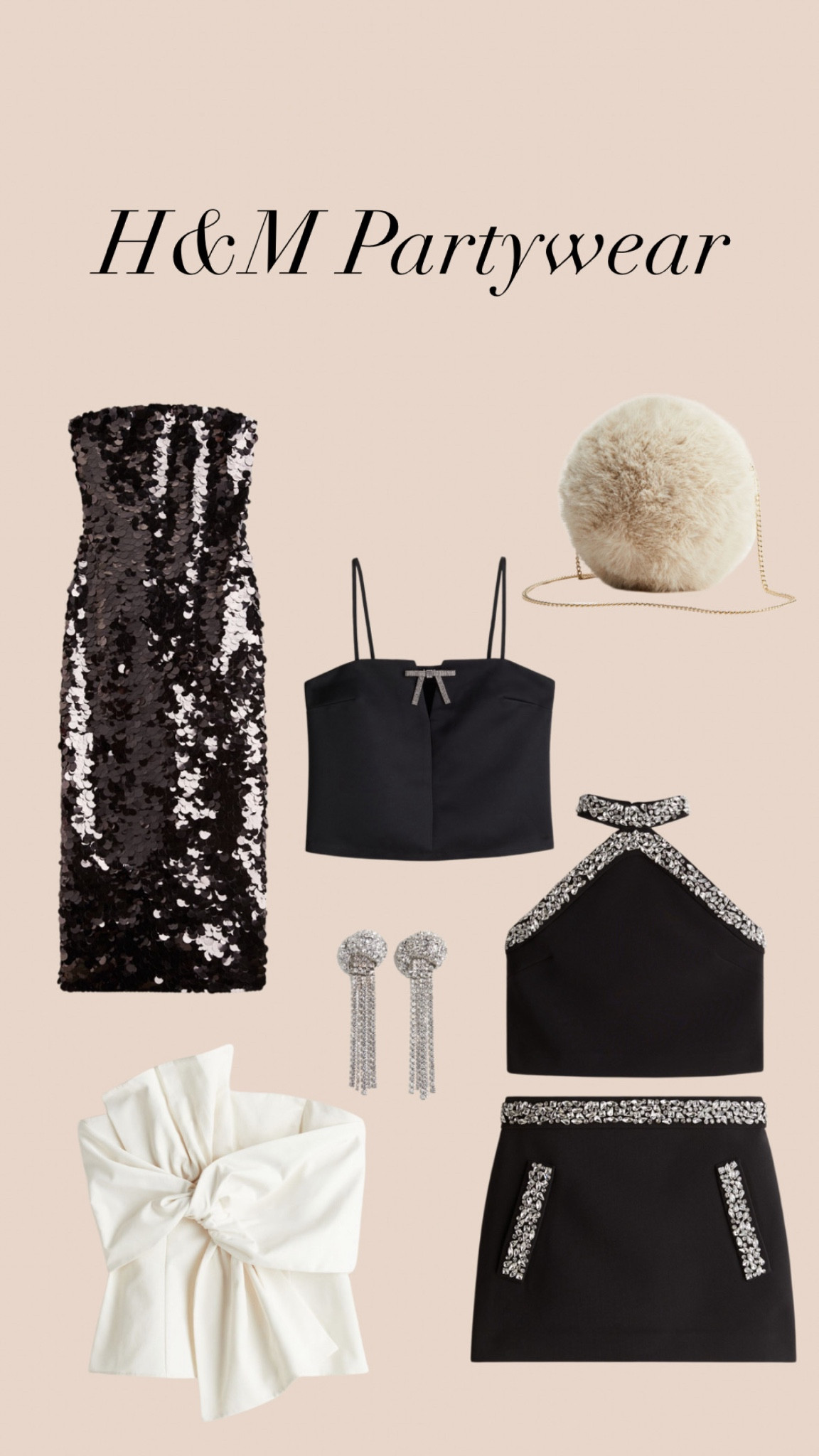 H&M Partywear Favourites 🪩

Sequin Dress / Bow Detail Top / Rhinestone Top / Rhinestone Skirt / Party Co-ord / Diamante Earrings / Fluffy Clutch Bag

#LTKpartywear #LTKgiftguide #LTKuk