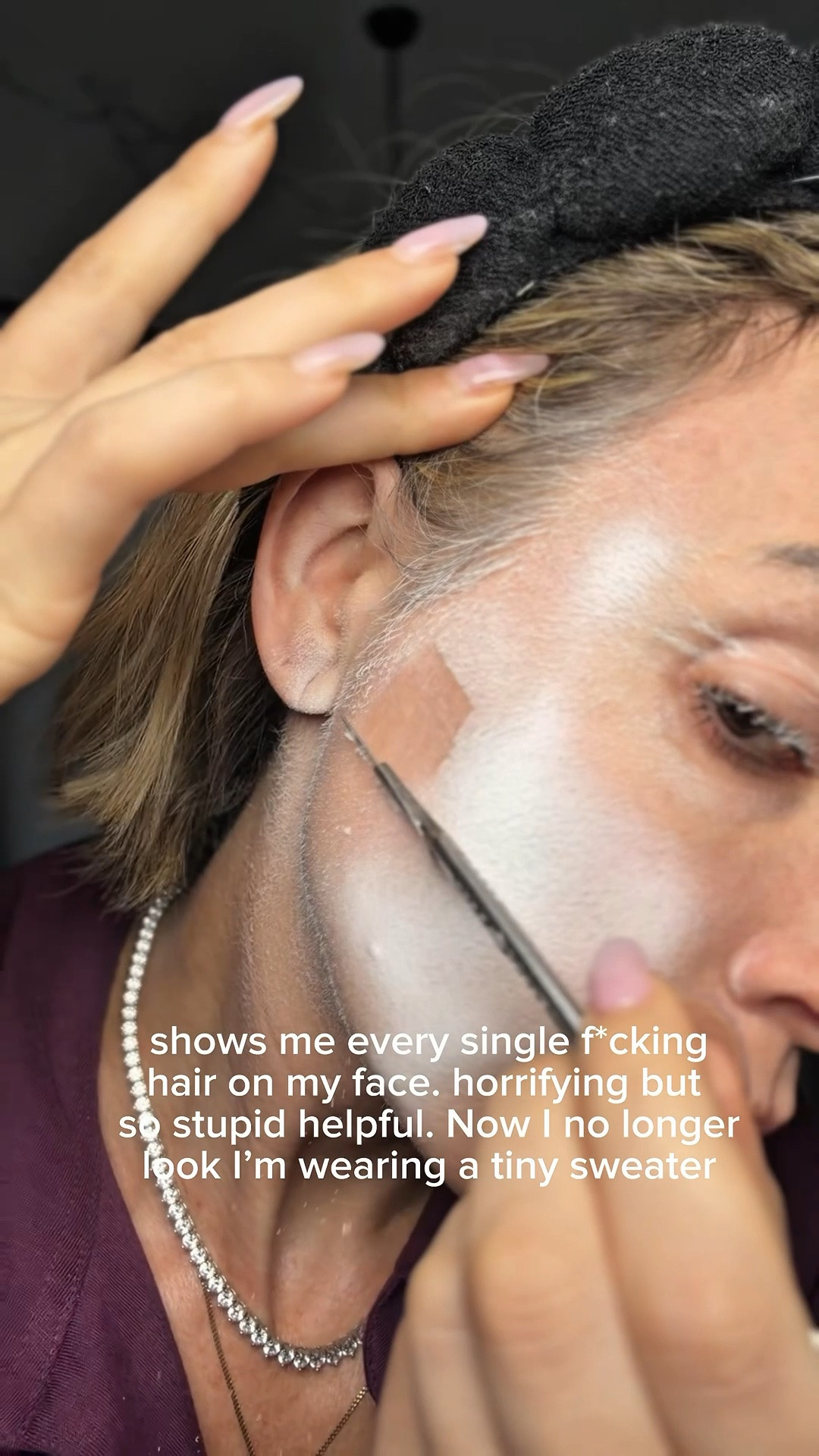 I was actually in denial that this stuff would work so good. I don’t know how but it clings onto every hair so it really shows you where to shave. Linked everything else I consider a holy Grail from Amazon below ￼￼