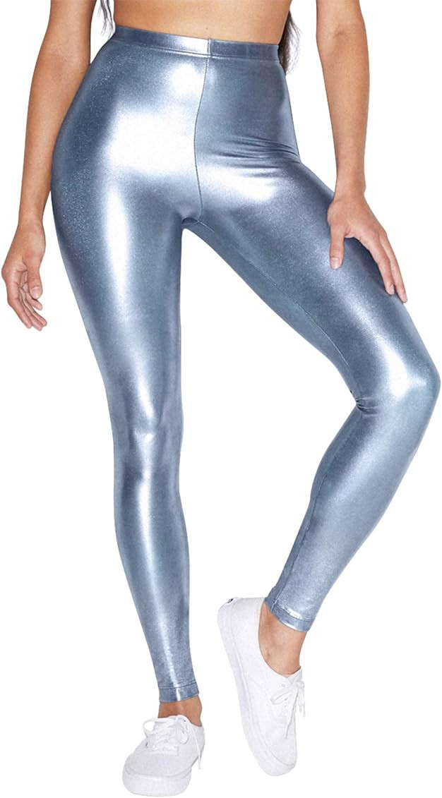 American Apparel Women's Metallic Legging | Amazon (US)