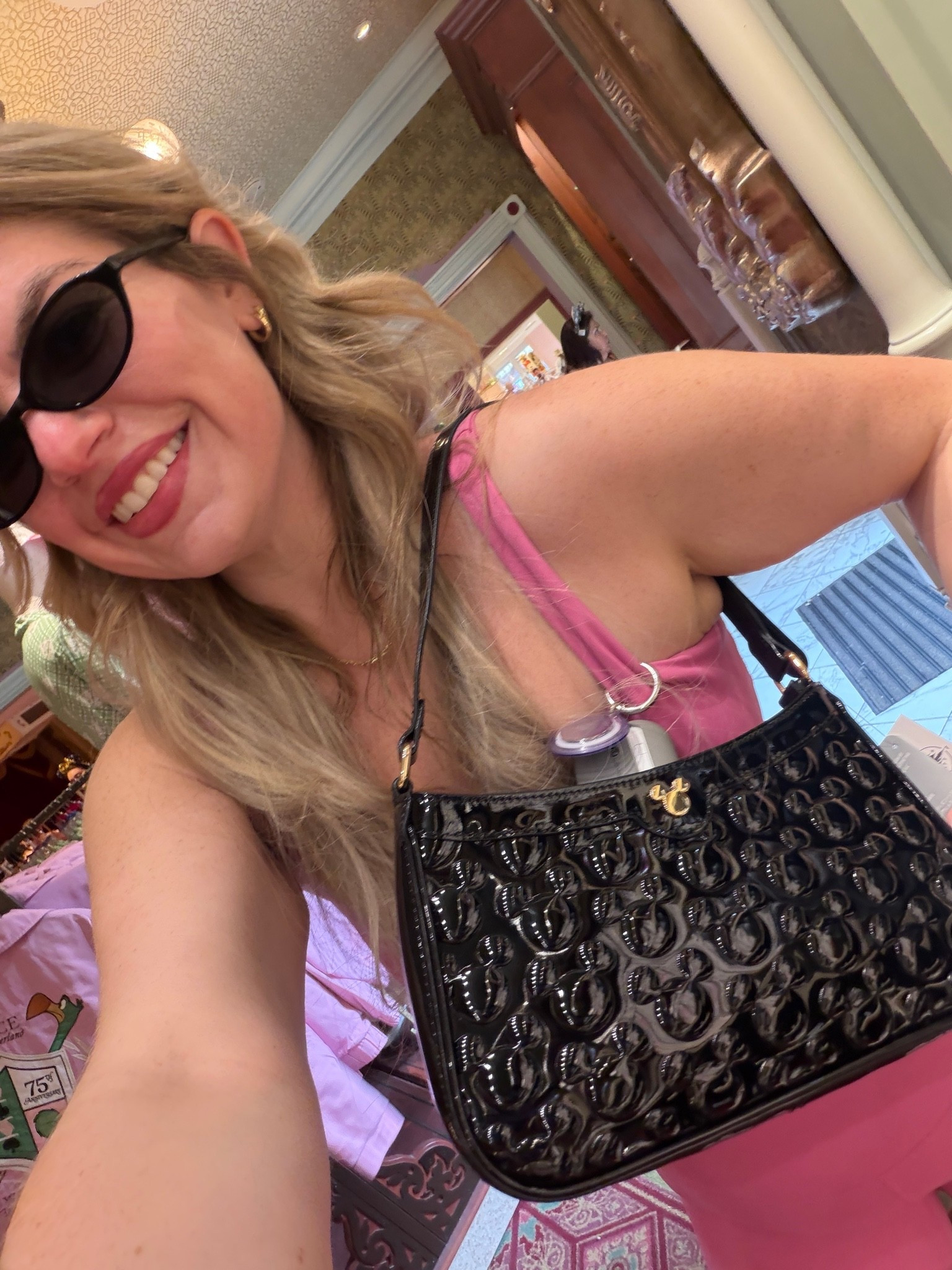 Found on Main Street in Magic Kingdom, the cutest on trend designer dupe bag at Disney ￼

#LTKTravel #LTKootd