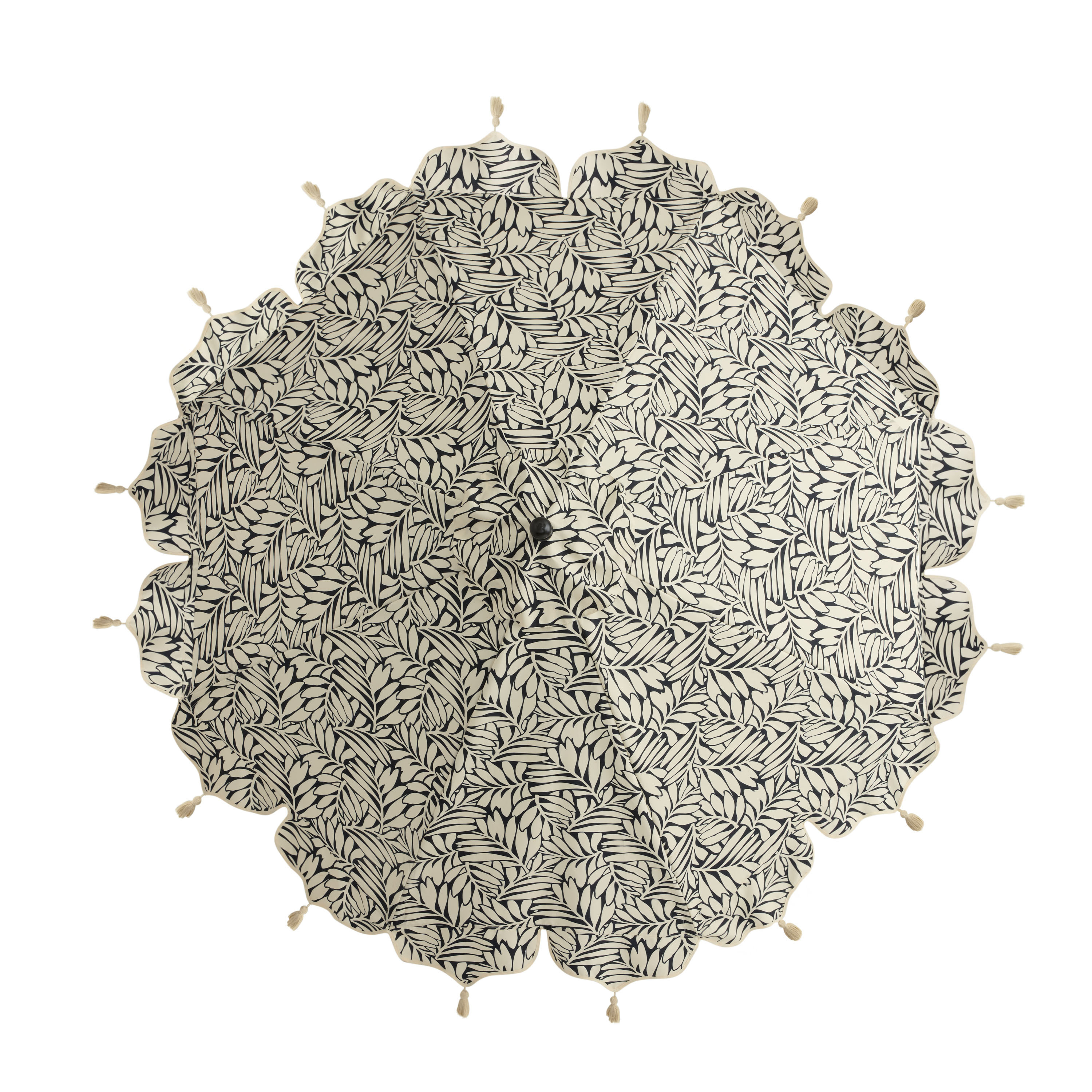 Bold Tropics Scalloped 9 Foot Replacement Umbrella Canopy | World Market