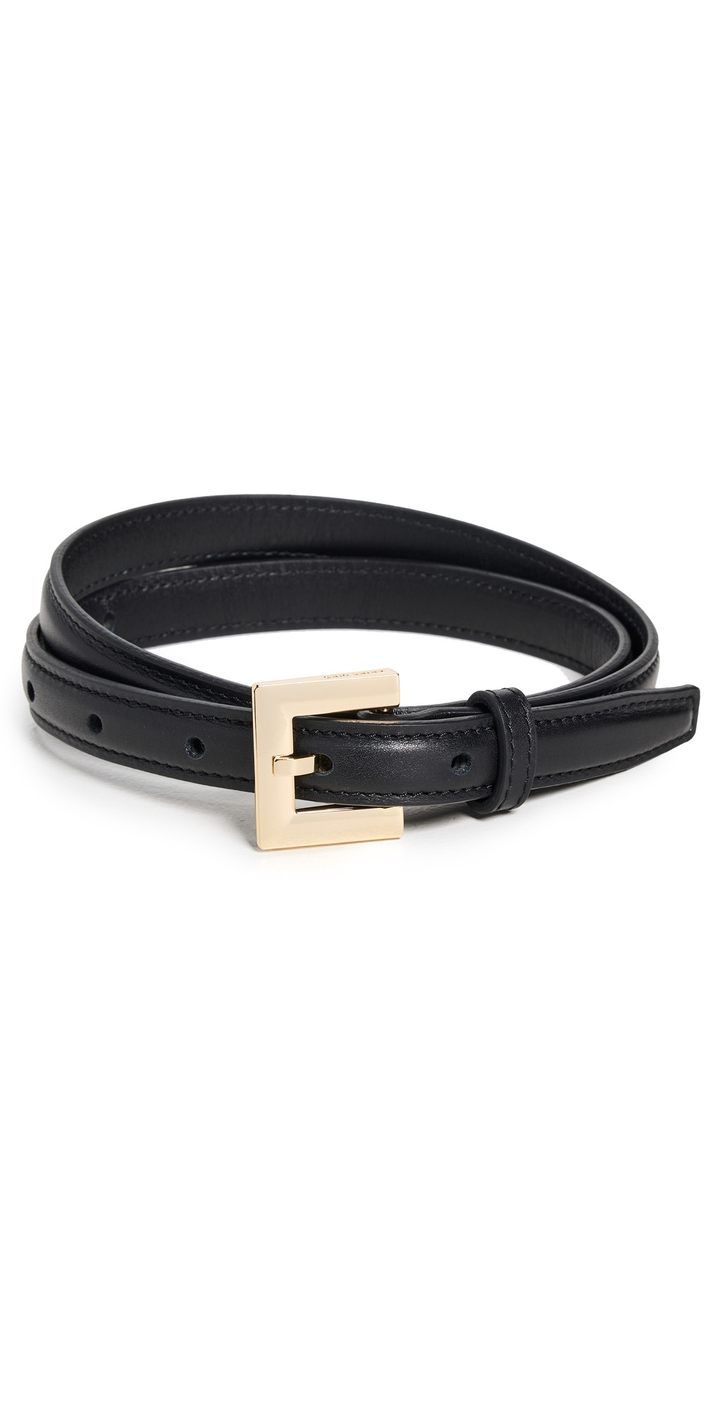ANINE BING Niccola Belt Black M/L | Shopbop
