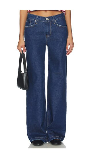 Hudson Jeans Rylee Low Rise Loose Jeans in Blue. - size 29 | Revolve Clothing (Global)