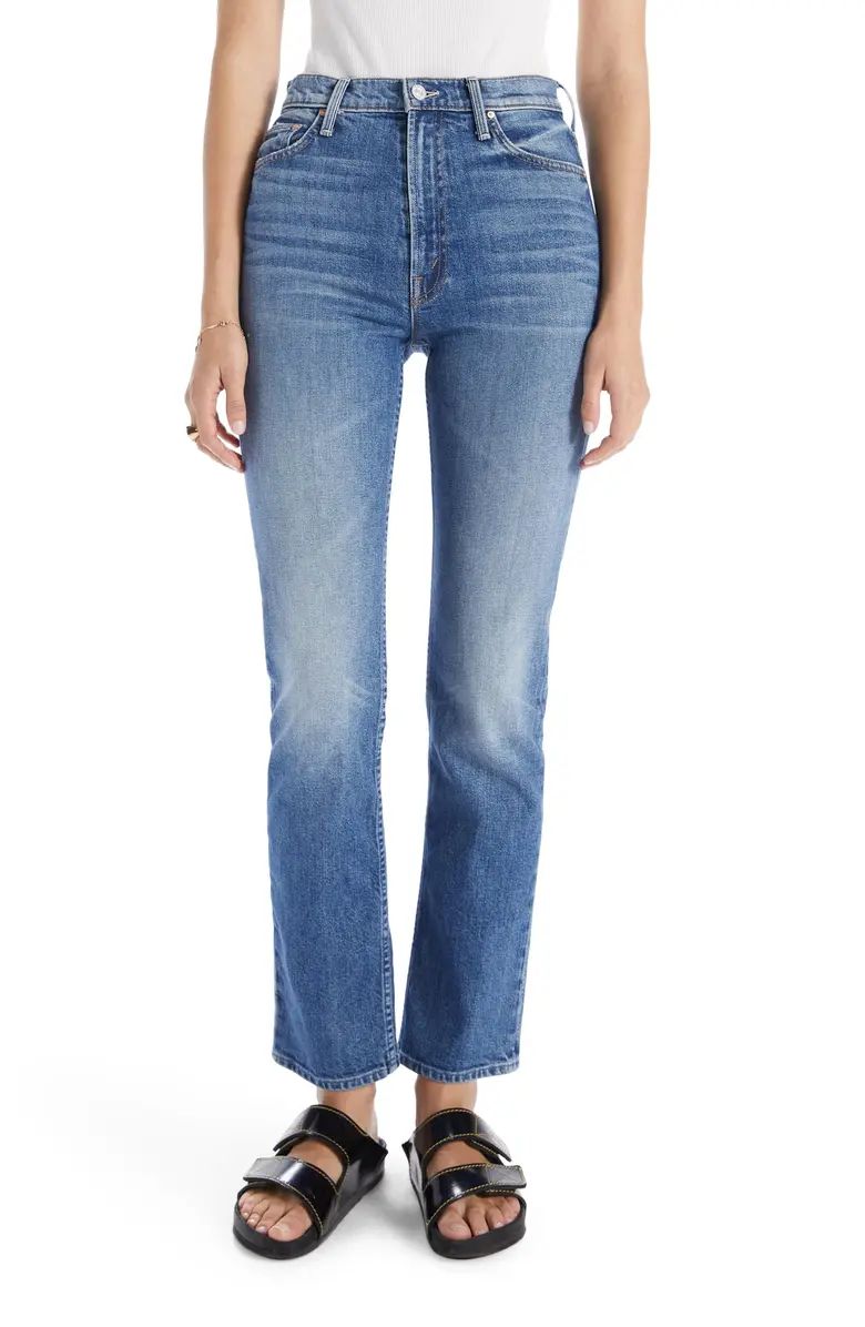 MOTHER Rider Skimp High Waist Straight Leg Jeans | Nordstrom | Nordstrom