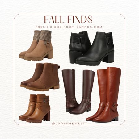Fall kicks from Zappos.com to help refresh your wardrobe! 🤎

Fall shoes, fall wardrobe, fall finds, leather boots, boots, booties, waterproof boots, new shoes

#LTKstyletip #LTKSeasonal