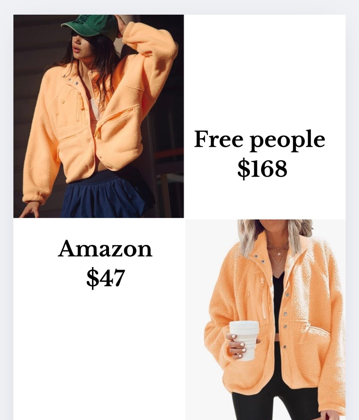 Sherpa jacket, free people jacket, looks for less, boujee on a budget 

#LTKFallSale #LTKStyleTip #LTKSaleAlert