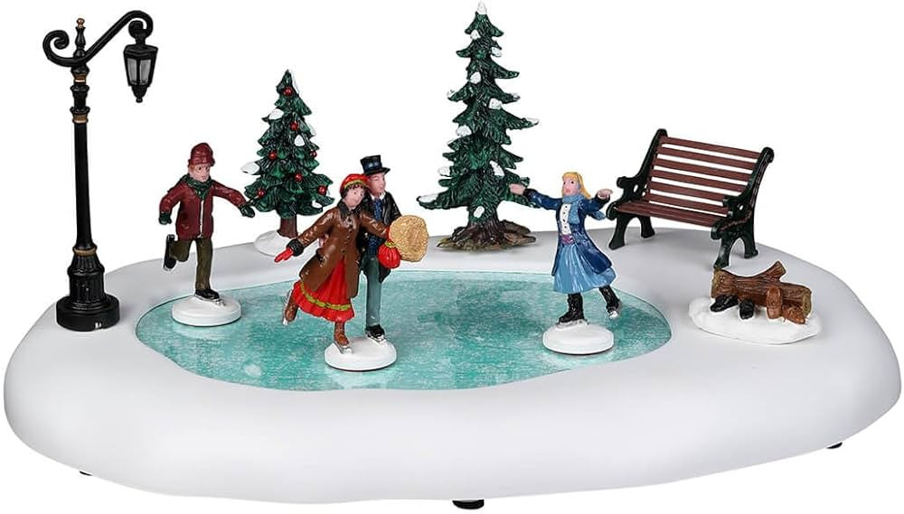 Lemax Winter Skating, Battery Operated (4.5V) #94024 | Amazon (US)