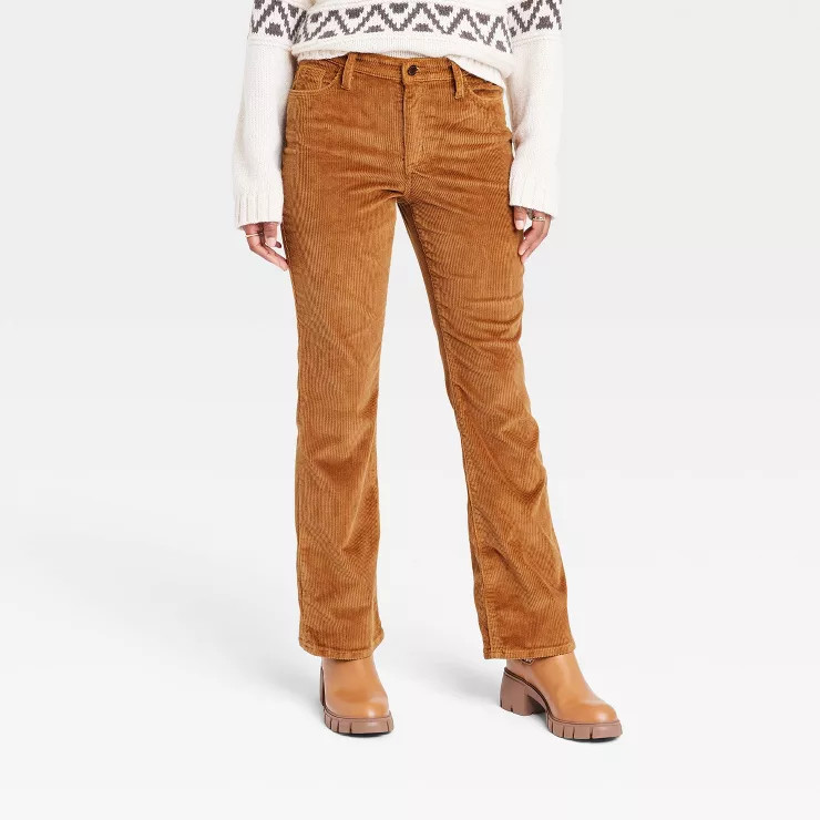 Women's High-Rise Vintage Corduroy Bootcut Jeans - Universal Thread™ | Target
