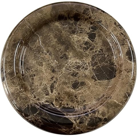 Marble Ashtray Modern Creative Home Living Room Bedroom Study Office Coffee Table Decoration Roun... | Amazon (US)