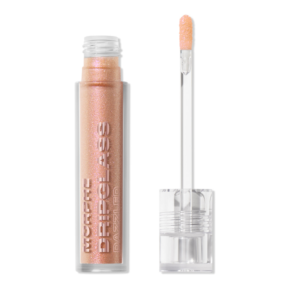 Morphe Limited Edition Dripglass Dazzled High Shimmer Lip Gloss - Pink Sapphire | Ulta