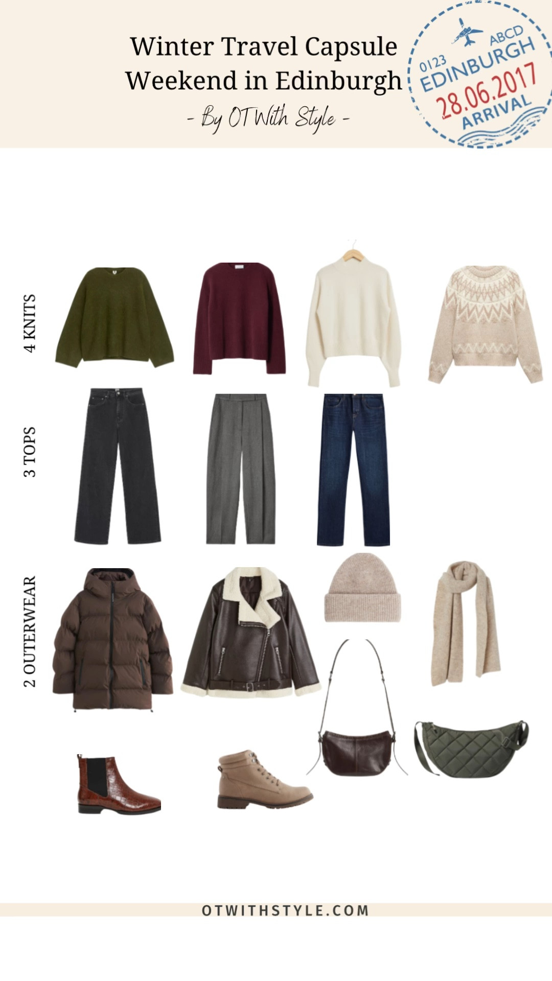 Winter travel capsule - outfit ideas for a cold weather vacation in a classic casual style 🤎❄️

#LTKtravel #LTKwinter #LTKuk