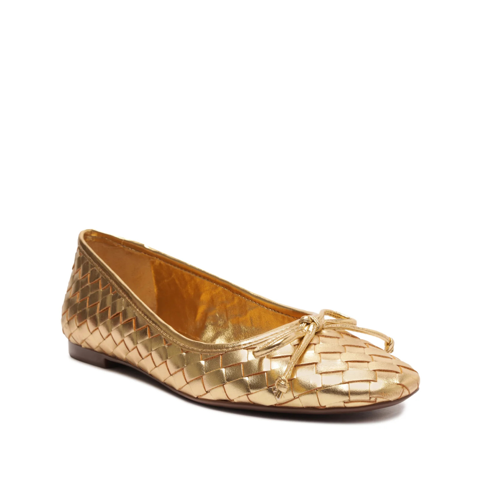 Arissa Woven Leather Flat | Schutz Shoes (US)