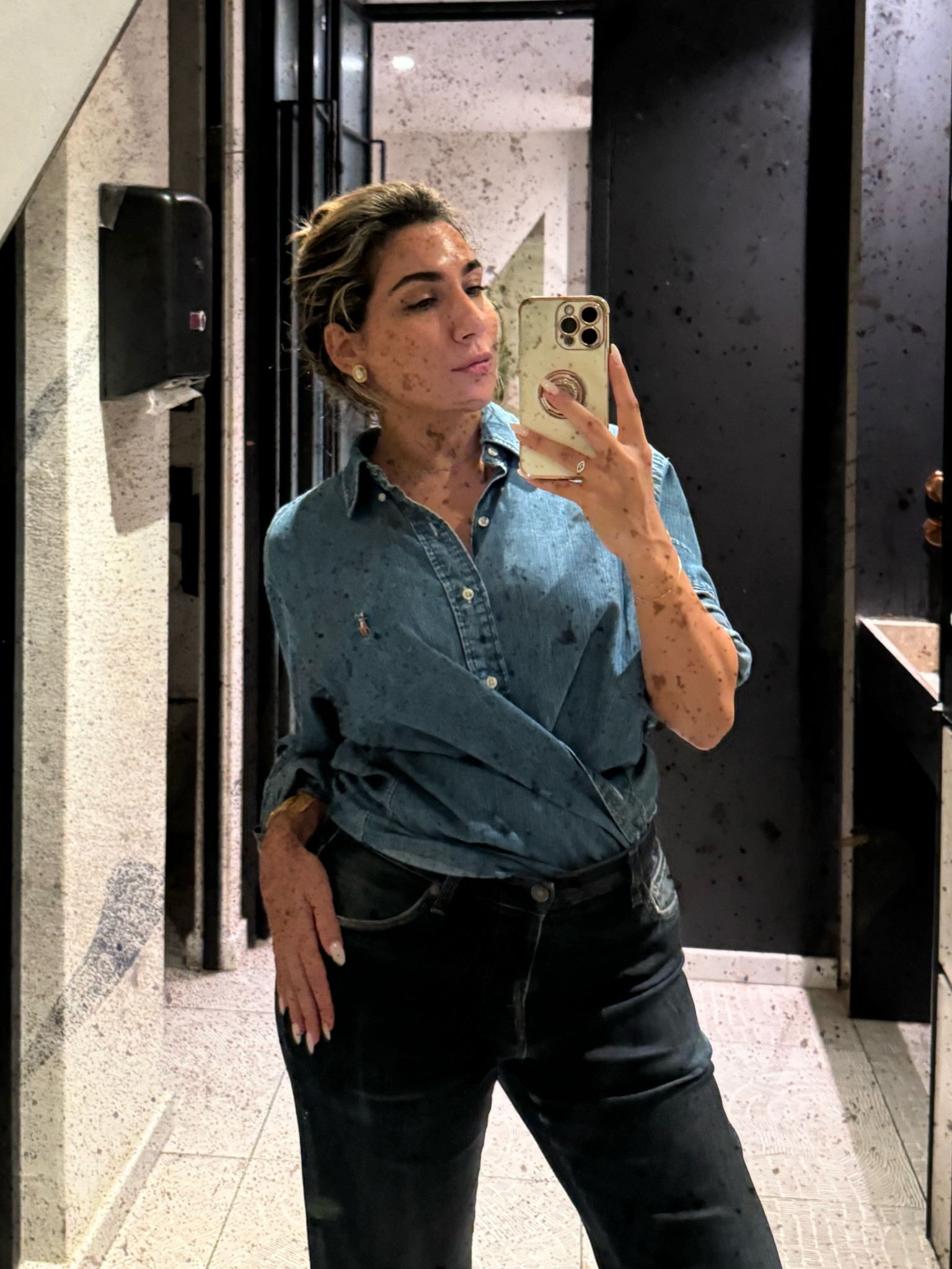 Denim on denim trend 🔥 👖 

#denim #denimshirt #jeans #denimondenim #ralphlauren #darkdenim #bluejeans #darkjeans #straightcut #straightcutjeans #autumnwinter #autumnlook #autumntrends 

#LTKstyletip #LTKmens #LTKautumn