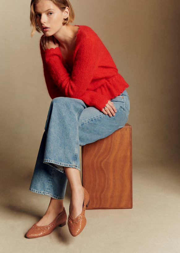 Anya Low Ballerinas | Sezane Paris - US