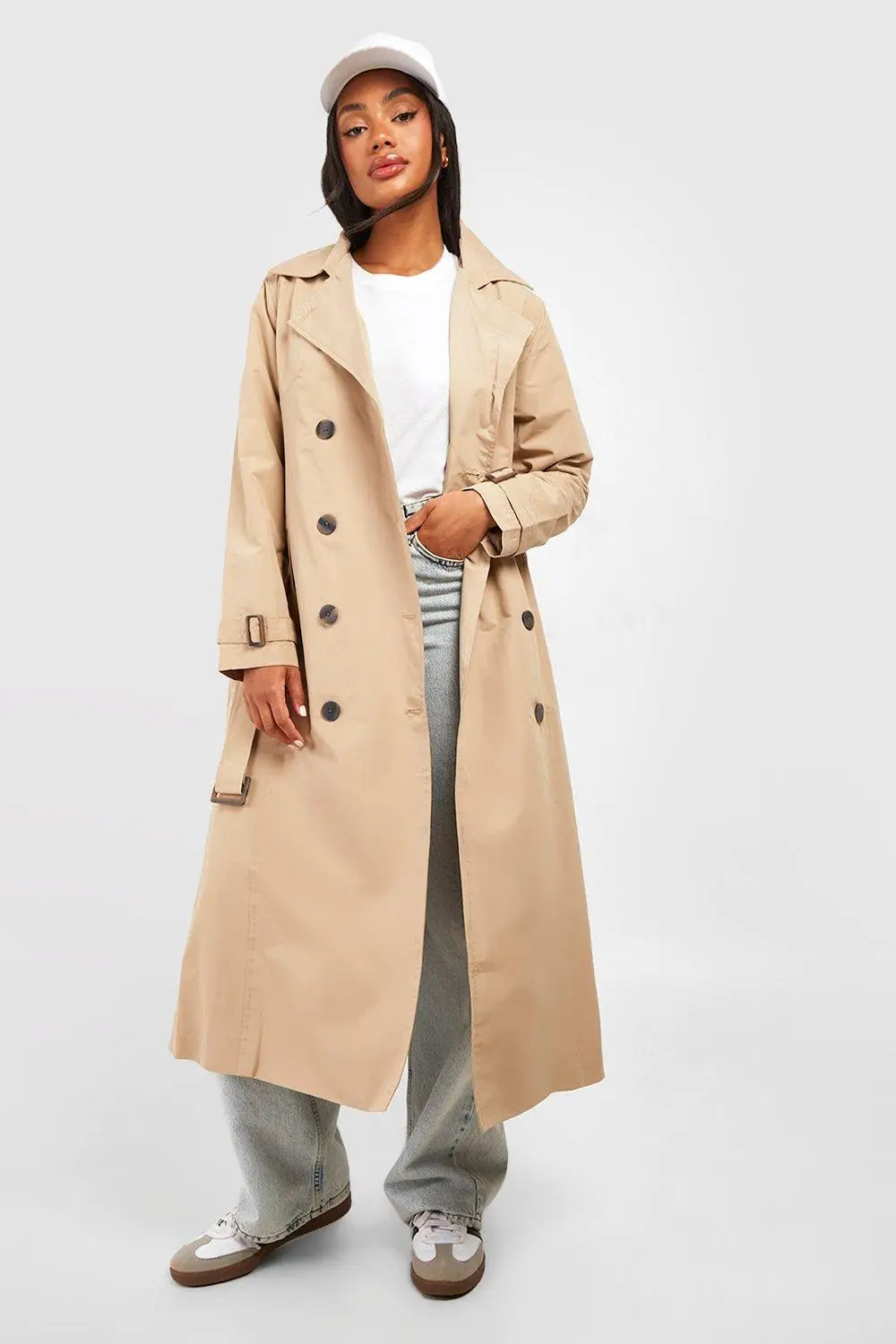 Belted Trench Coat | boohoo (US & Canada)