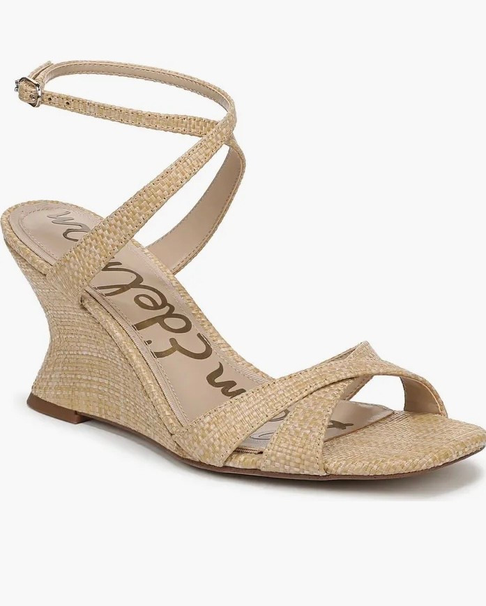 Sam Edelman Wedge Sandal

#LTKWorkwear #LTKOver40 #LTKTravel