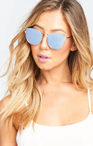 Quay Australia ~ All My Love Sunglasses~ Purple/Silver | Show Me Your Mumu