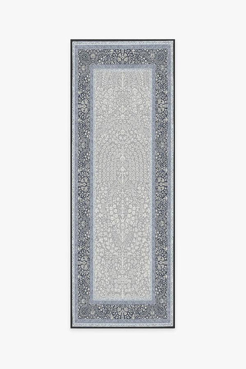 Afshan Steel Blue Rug | Ruggable