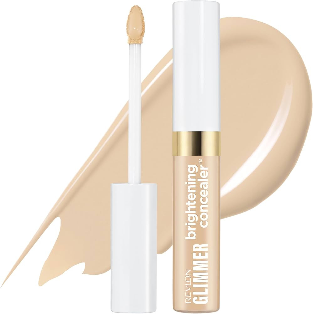 Revlon Glimmer Brightening Concealer, Liquid Under Eye Makeup, Made with Caffeine, Vitamin C, & S... | Amazon (CA)