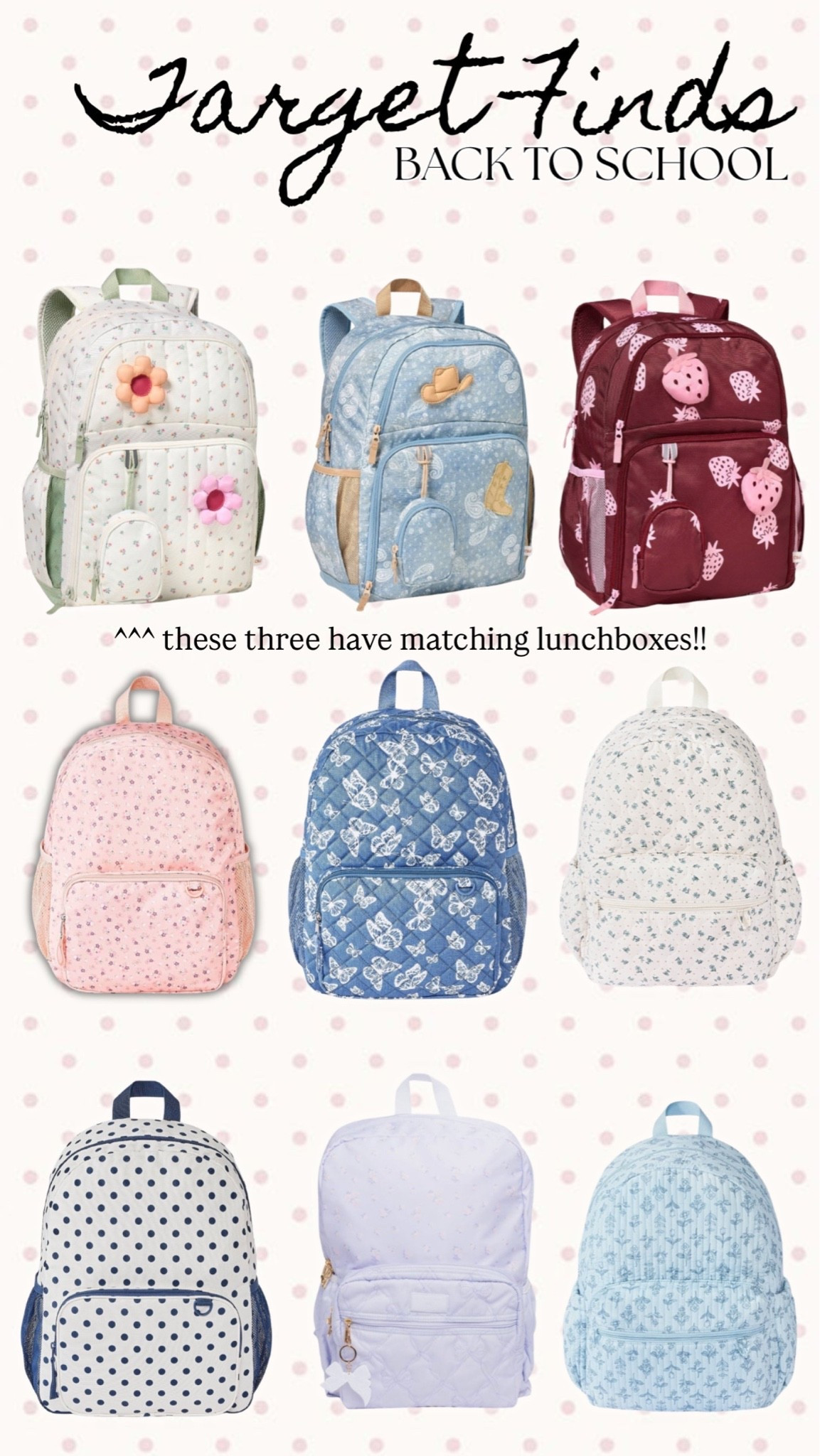 Kicking off back to school shopping with these cutie backpacks from @Target 🎒✏️📚

#LTKKids #LTKSeasonal