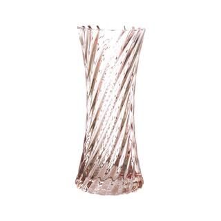8" Pink Ribbed Glass Vase by Ashland® | Michaels Stores