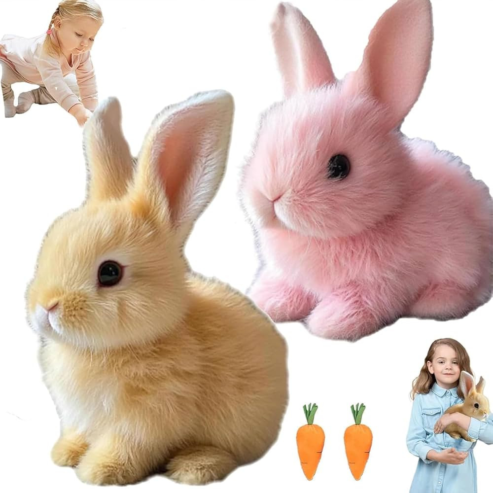Bunny - Easter My Realistic Bunny Toy, Interactive Bunny Realistic Bunny - Jumping, Twitching, an... | Amazon (US)